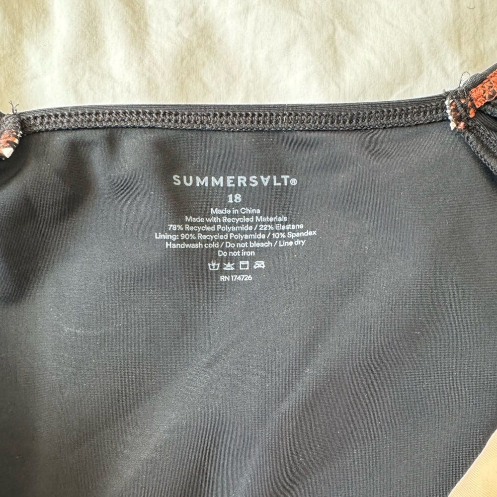 Summersalt Ruched Backflip One Piece - Picture 2 of 4